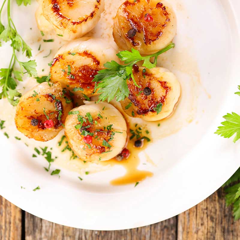 Seared scallops with brown butter - elegant date night dinner in 15 minutes