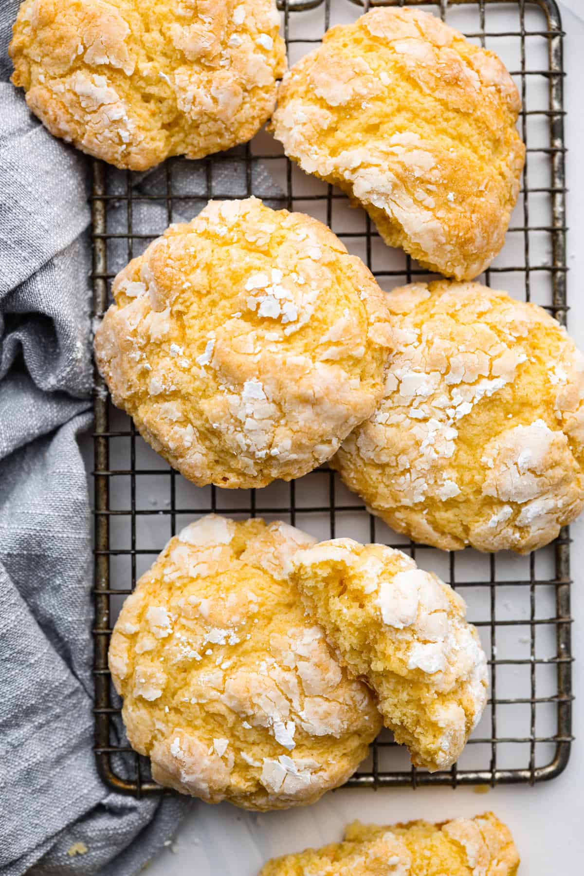 4 Ingredient Sugar Cookies