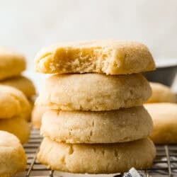 4 Ingredient Sugar Cookies