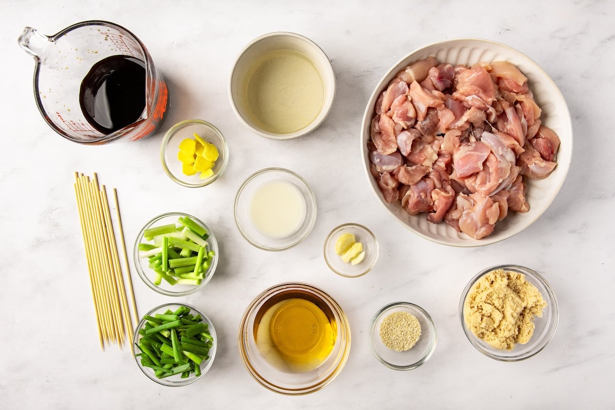 negima yakitori chicken ingredients