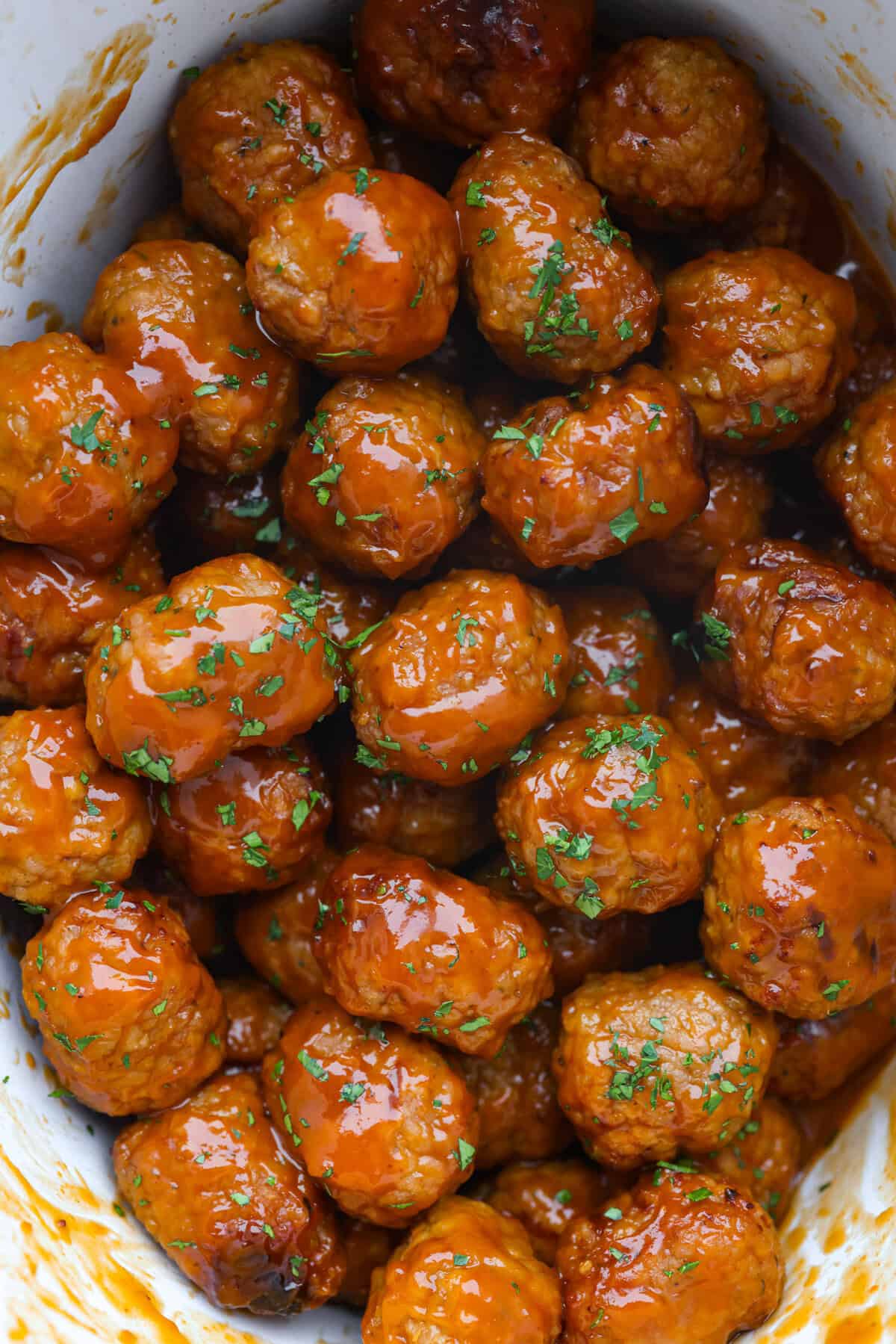 Slow Stove Bourbon Meatballs