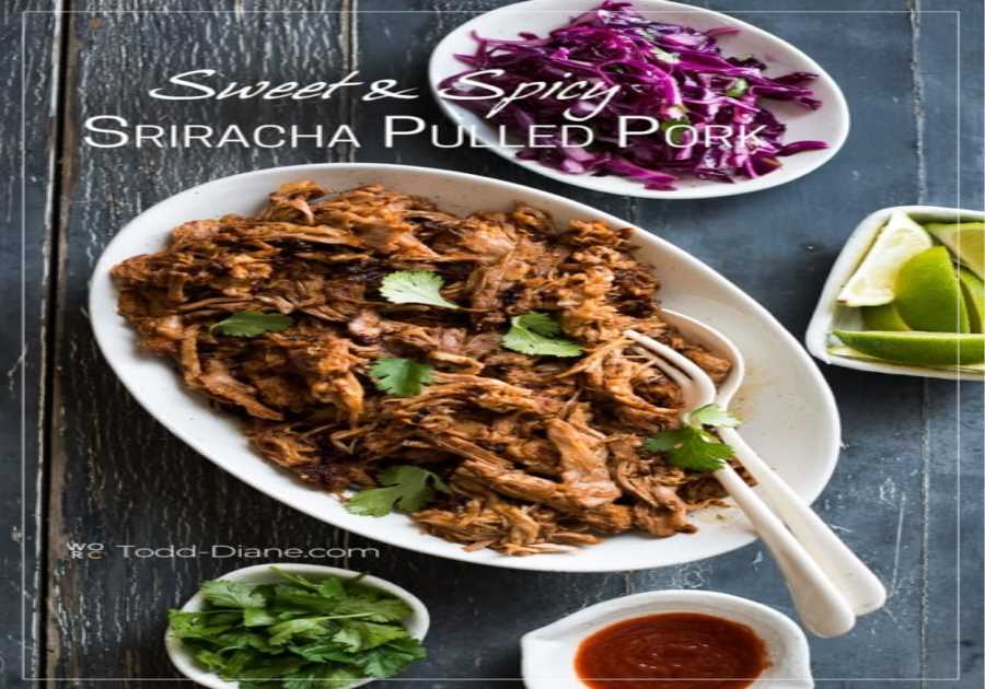 Eastern Pleasant and Sriracha Spicy Roast Drew Pork