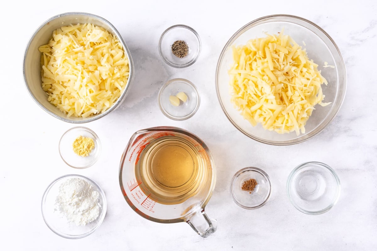 cheese fondue ingredients
