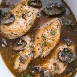Crockpot Poultry Marsala
