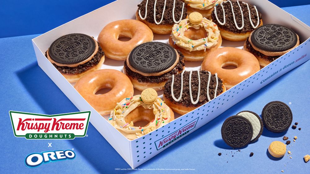 An Iconic Duo: Krispy Kreme Partners with OREO Cookie for New Limited-Time Doughnut Collection