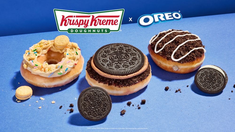 An Iconic Duo: Krispy Kreme Partners with OREO Cookie for New Limited-Time Doughnut Collection