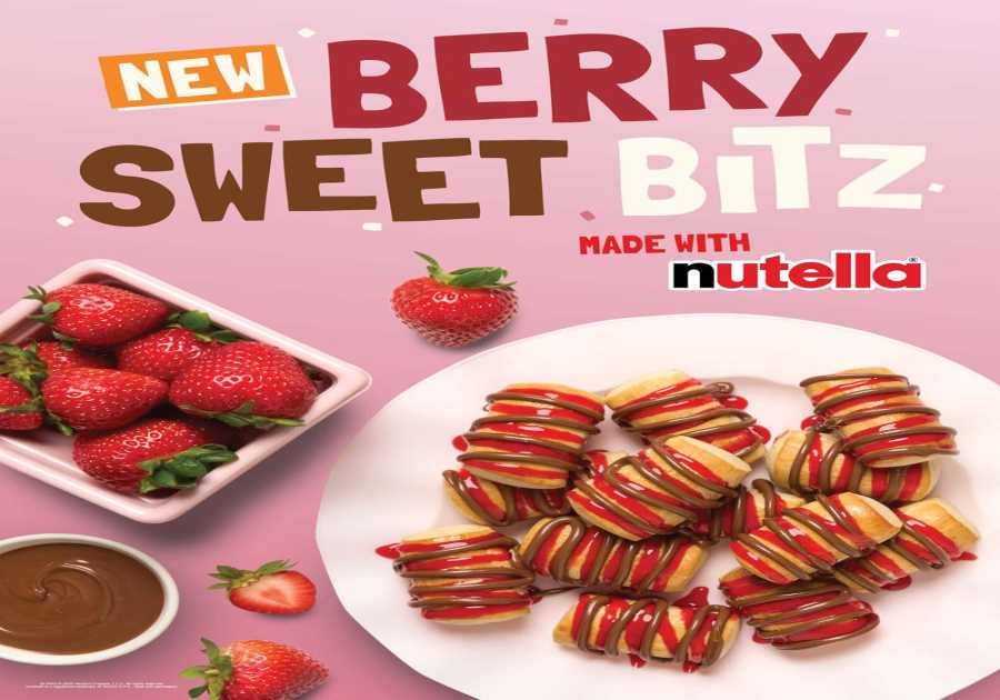 Wetzel’s Pretzels Introduces Berry Sweet Bitz made with Nutella, Watermelon Strawberry Lemonade With Mango Boba