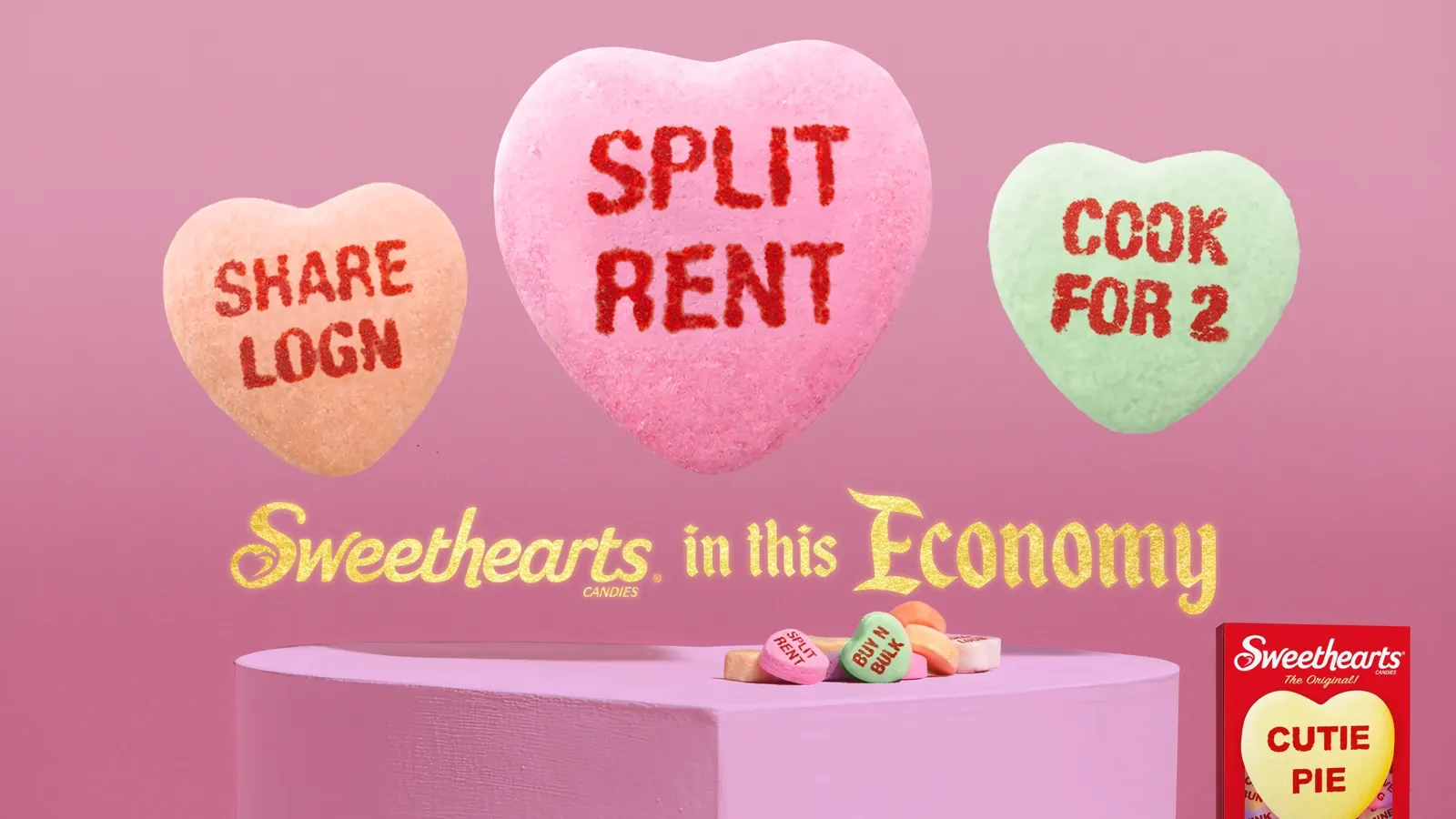 Leftovers: Sweethearts cozies up to tough economy | Red Baron, Bibigo grill Korean BBQ pizza