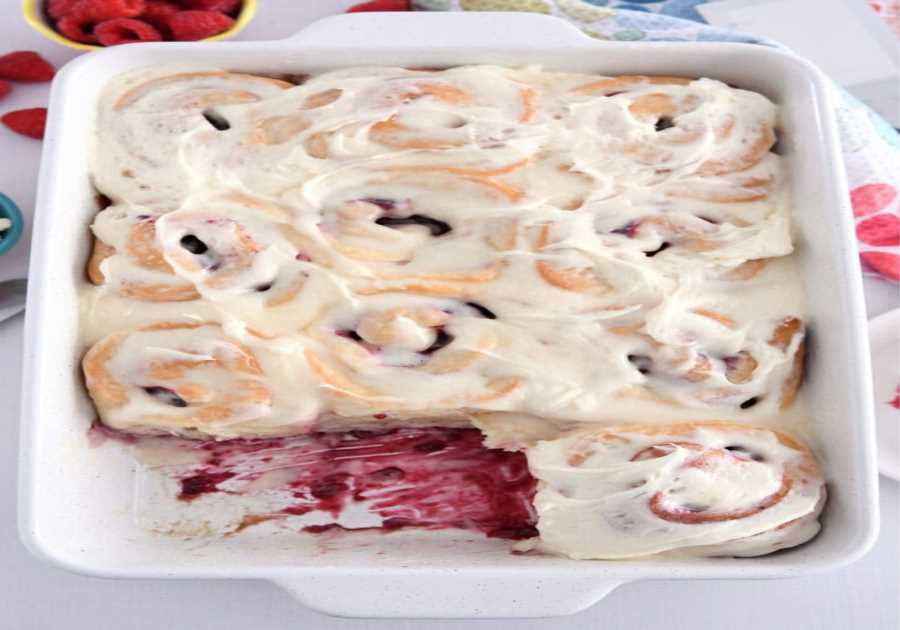 Raspberry Sweet Rolls