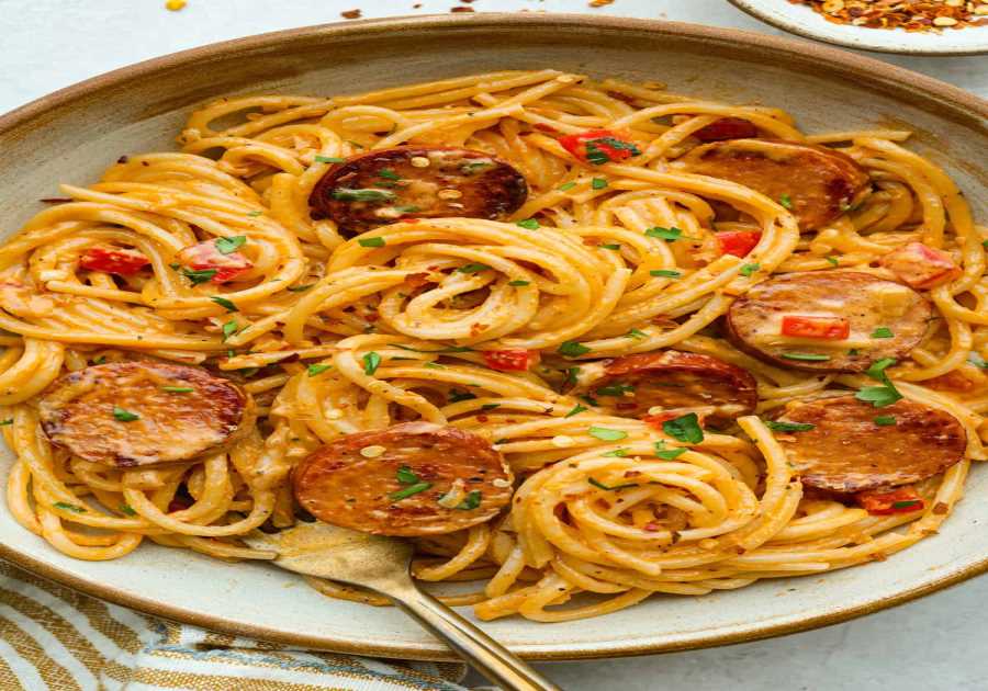 Cajun Spaghetti (Louisiana Spaghetti).