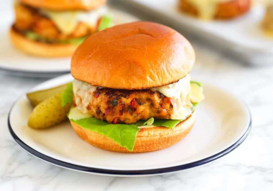 Juicy Chicken Burgers