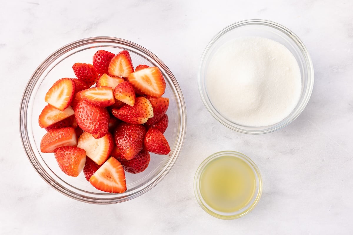 strawberry jam ingredients