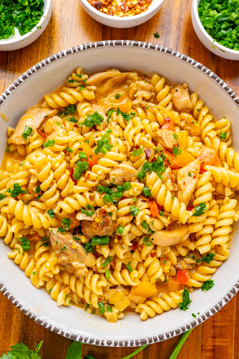 Creamy Cowboy Butter Hen Pasta
