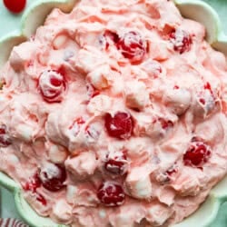 Cherry Cheesecake Fluff Salad