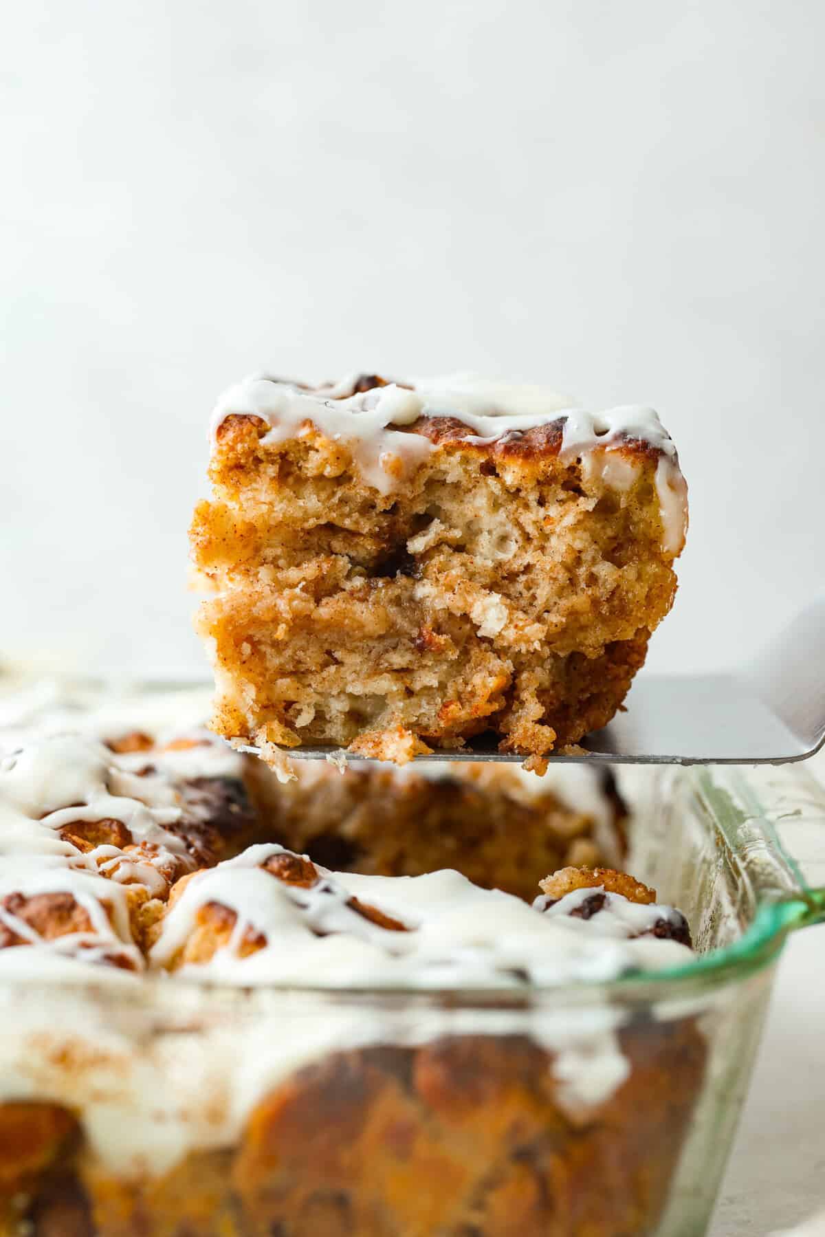 Cinnamon Roll Butter Swim Biscuits