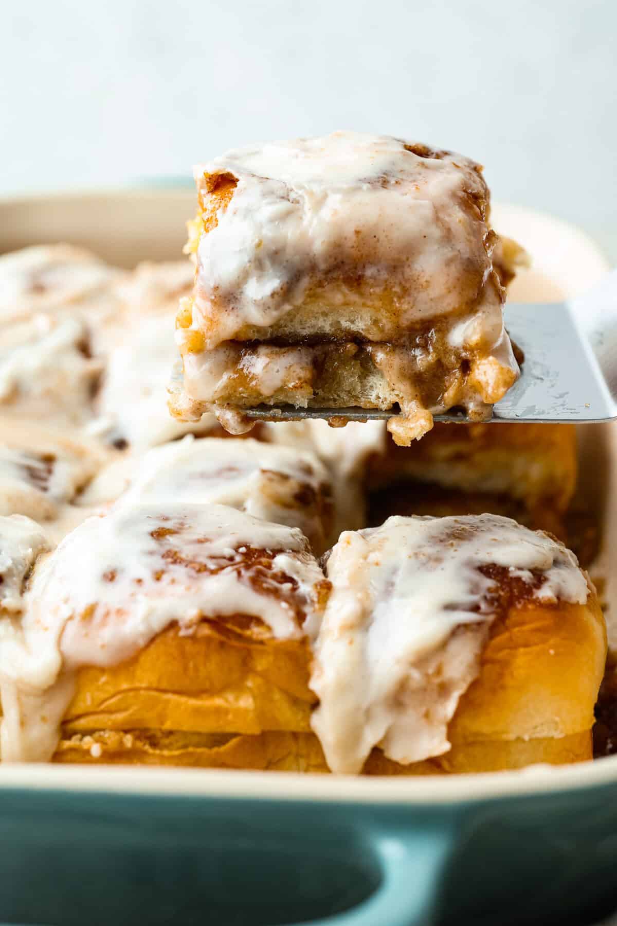 Cinnamon Roll Butter Swim Biscuits