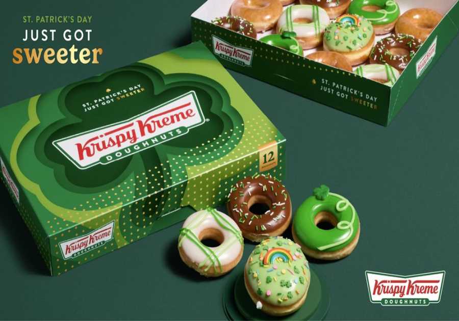 Krispy Kreme is Bringing Guests ‘All the Luck’ this St. Patrick’s Day with Fun Doughnuts, Sweeter Deals and a Chance to Win Free Doughnuts for a Year