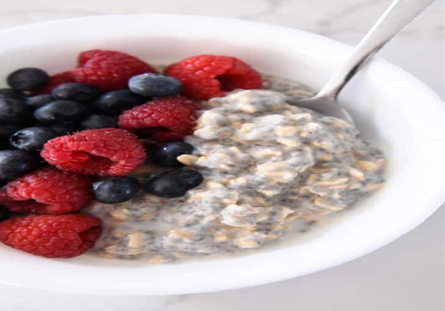 The Very Best Overnight Chia Oats