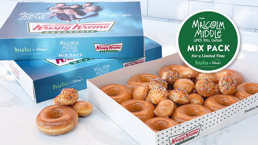 Krispy Kreme Celebrates 'Malcolm in the Middle' Return with Exclusive Specialty Pack