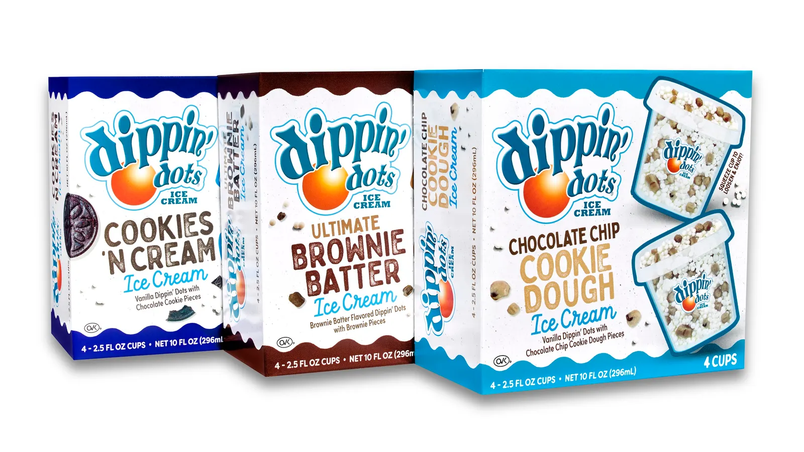 Dippin’ Dots signature beaded ice cream enters the freezer aisle
