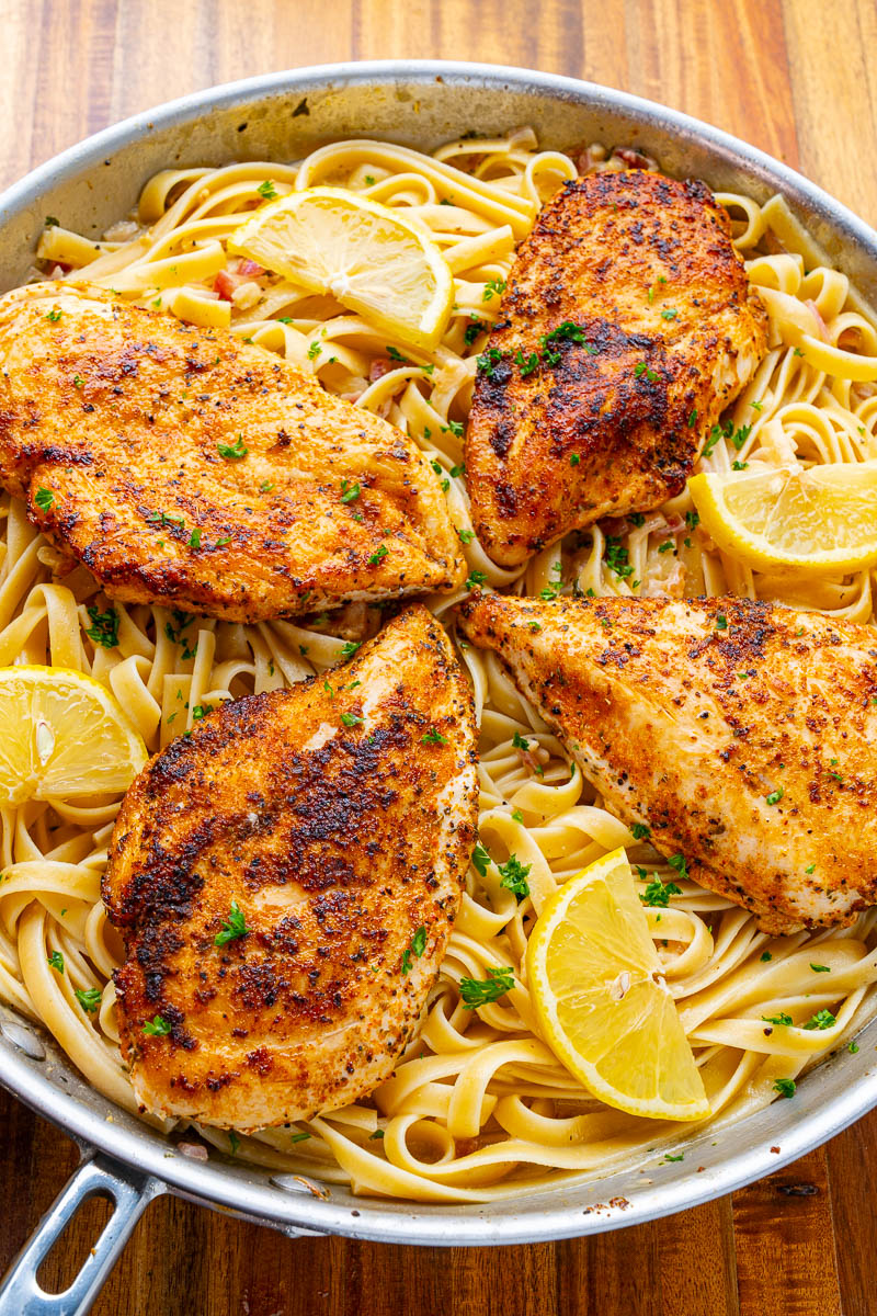 Luscious Lemon Poultry Pasta
