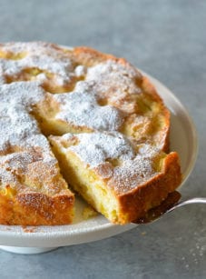 french apple cake
