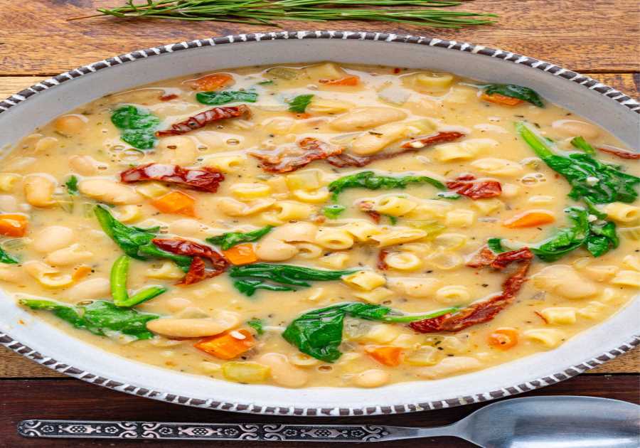 Tuscan Pasta e Fagioli Soup