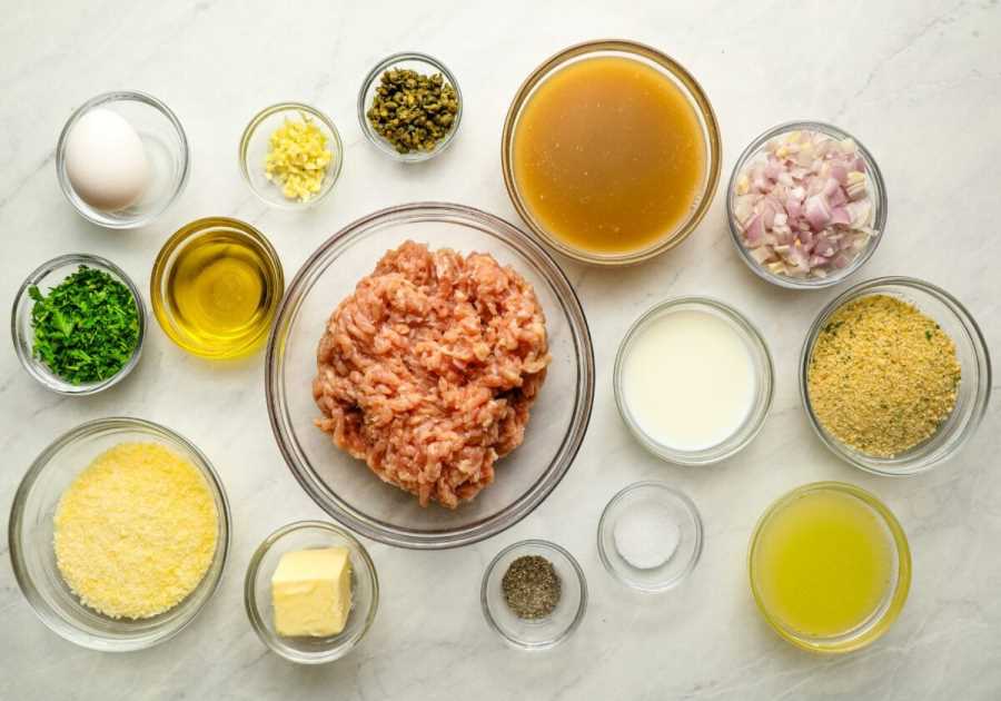 Poultry Piccata Meatballs