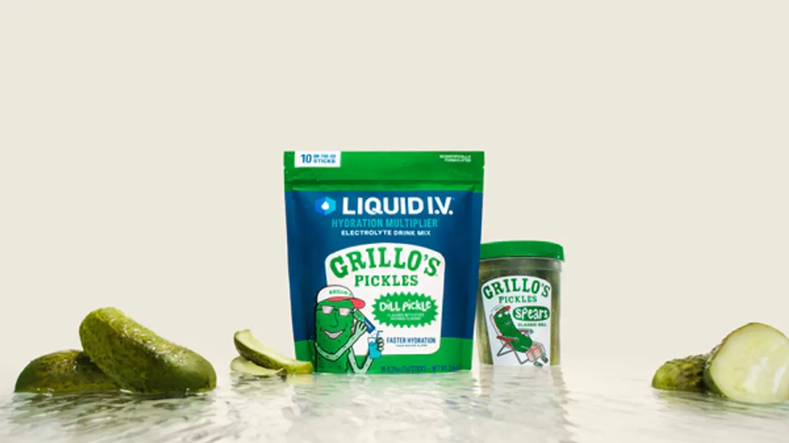 Leftovers: Liquid IV turns Grillo’s pickle flavor prank into reality | Mike’s Hard Lemonade gives dirty soda a shot