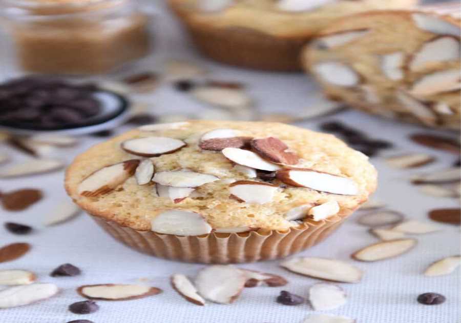 Almond Coconut Delicious Chocolate Chip Muffins