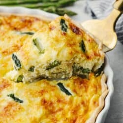 Asparagus Quiche