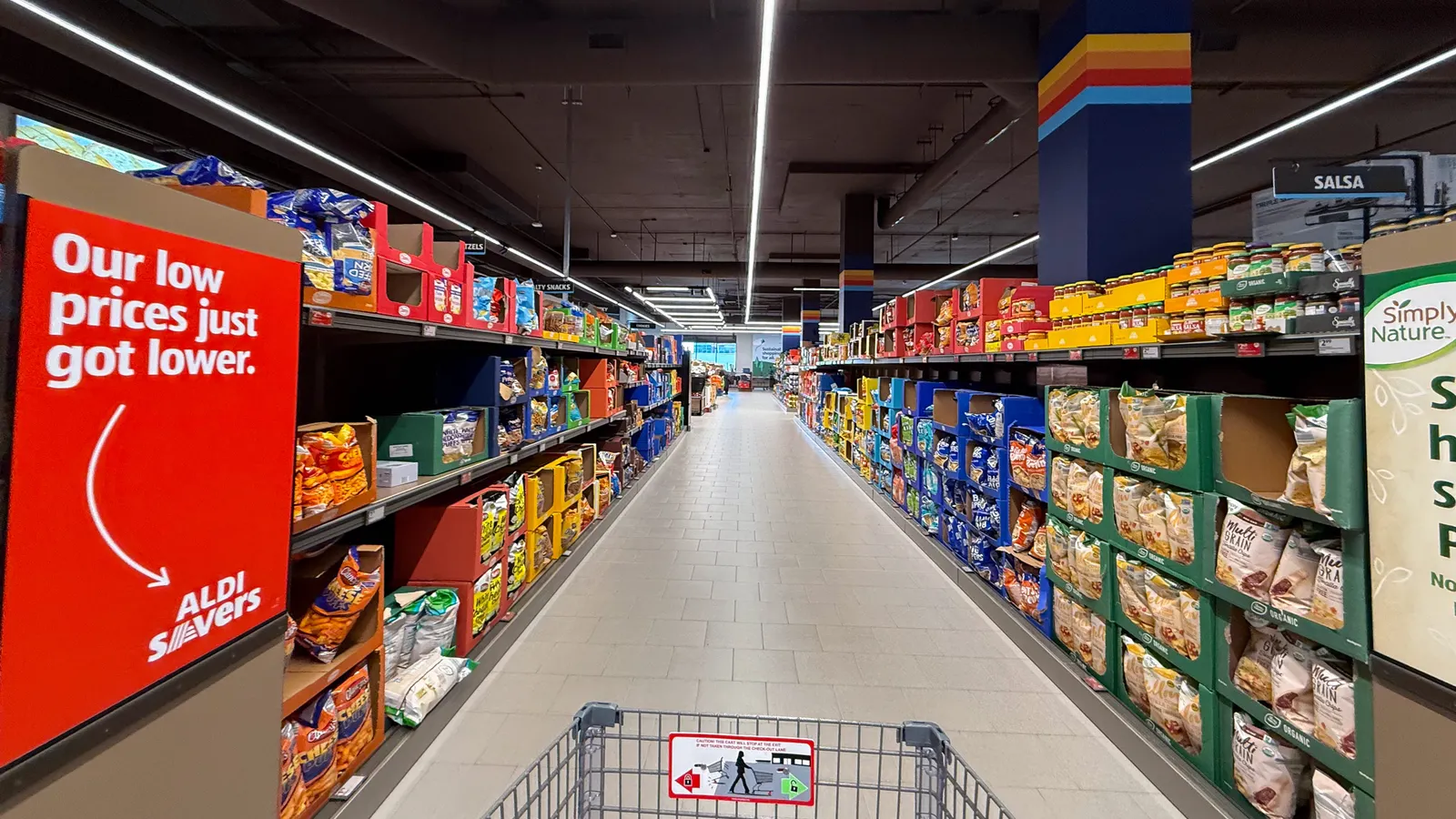 Grocery shoppers are trading down to lower-priced retailers, report finds