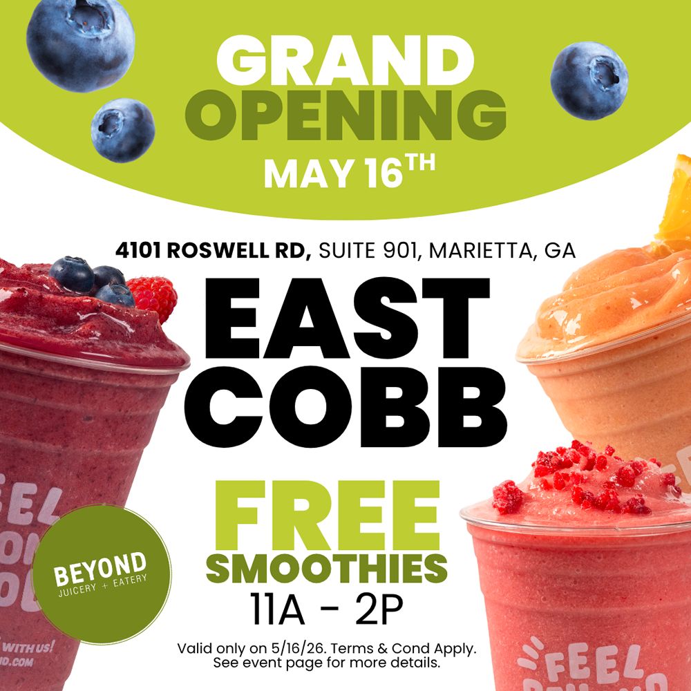 Beyond Juicery + Eatery Brings Fresh Smoothies and Feel-Good Eats to East Cobb