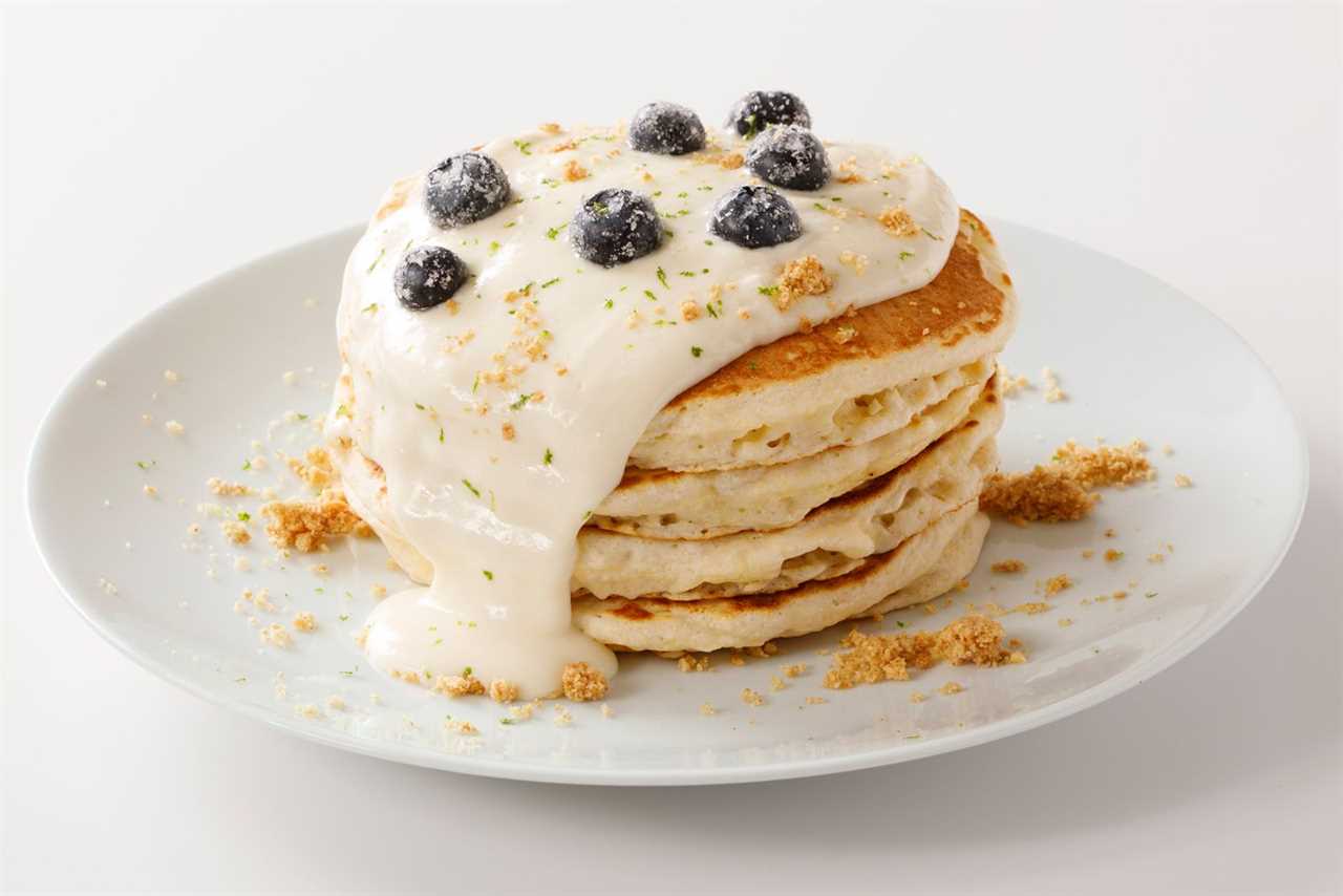 Sunny Street Café Key Lime Blueberry Pancakes