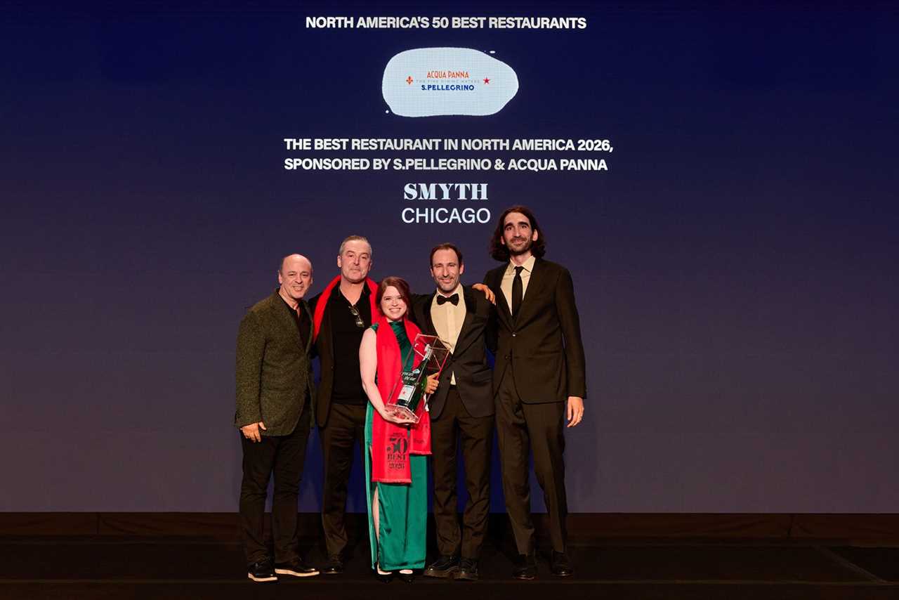 Smyth in Chicago Is Named No.1 in the List of North America's 50 Best Restaurants 2026
