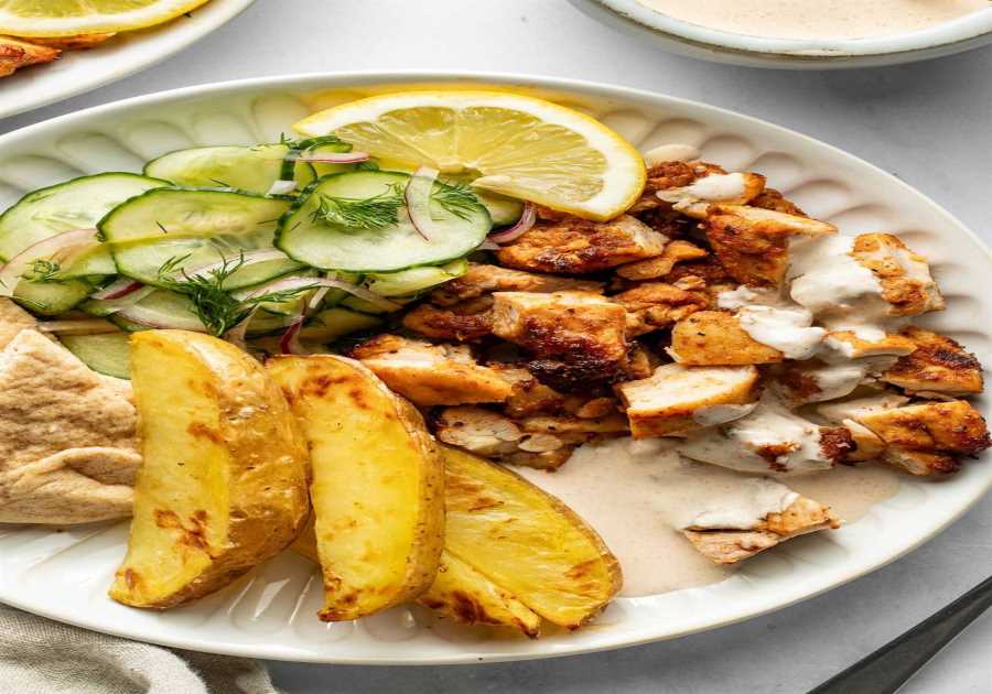 Poultry and Potatoes with Smoky Sauce