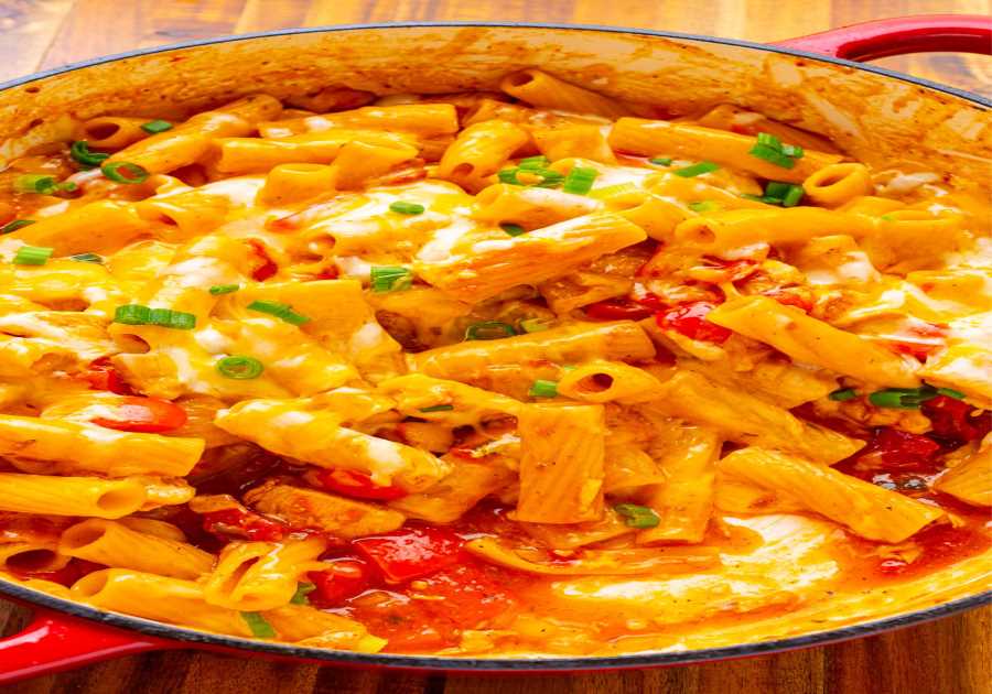 Barbeque Hen Pasta