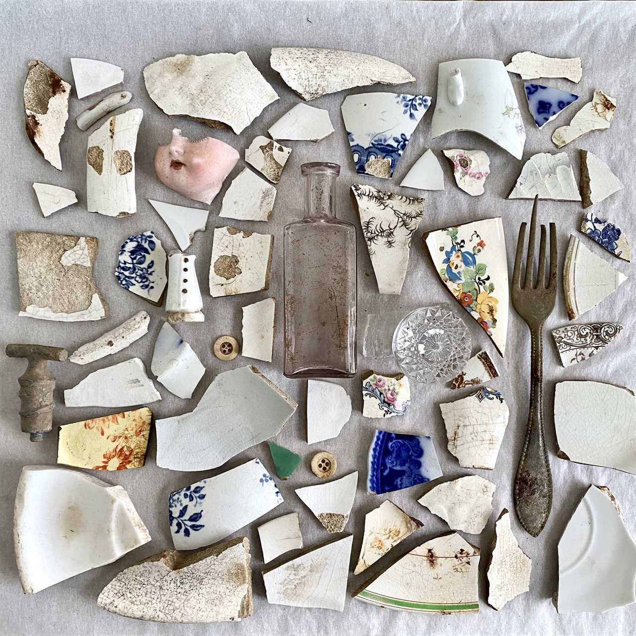 Found Underground: Artifacts Discovered at 1750 Residence