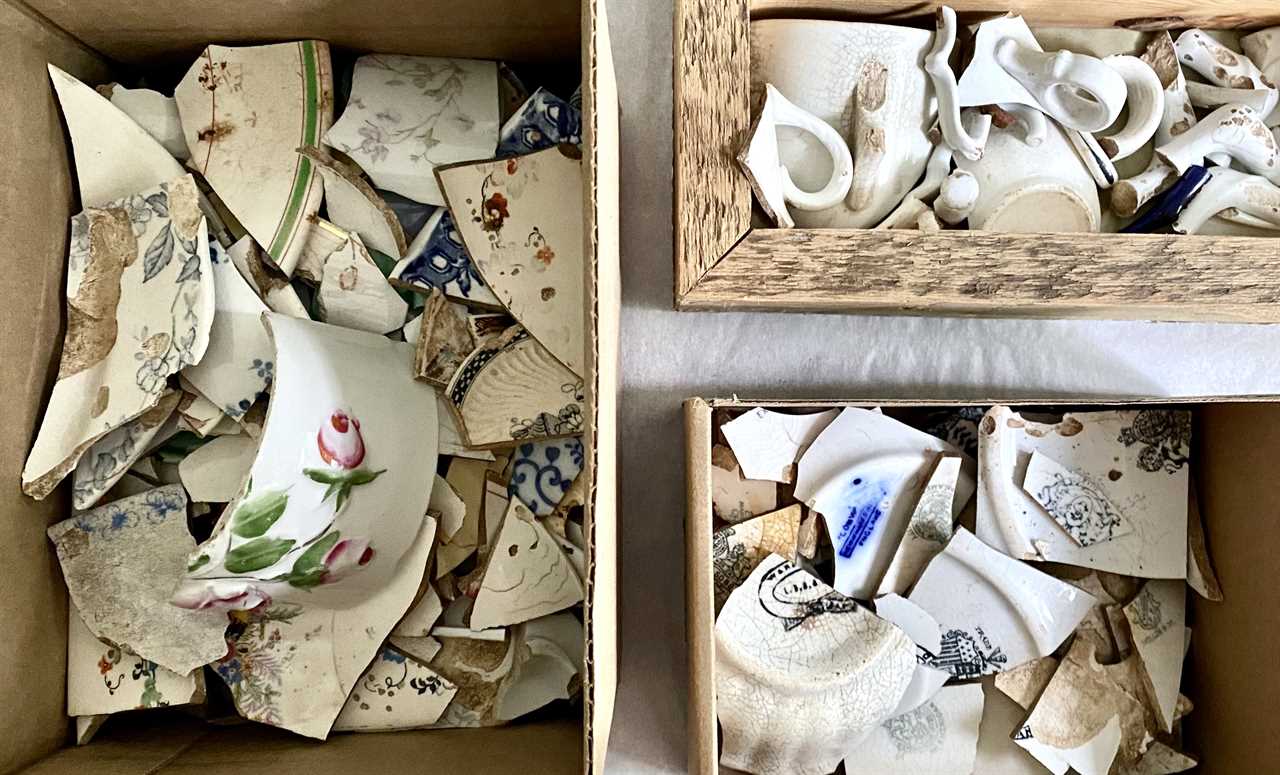 Found Underground: Artifacts Discovered at 1750 Residence