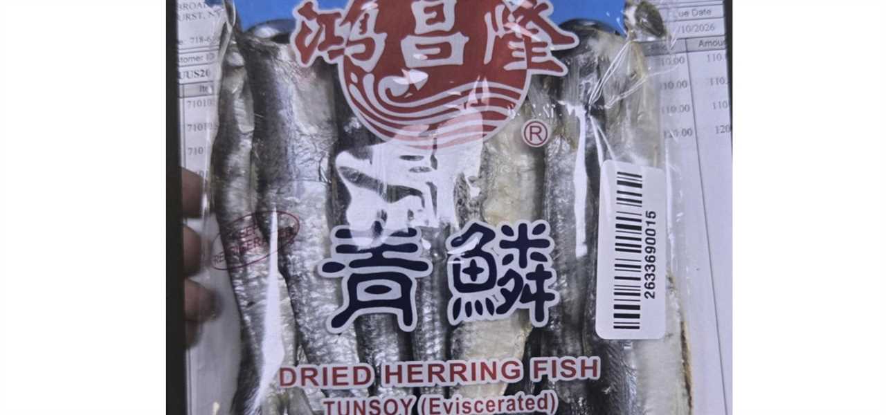 Herring recalled because of risk of botulism poisoning
