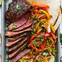 Grilled Steak Fajitas