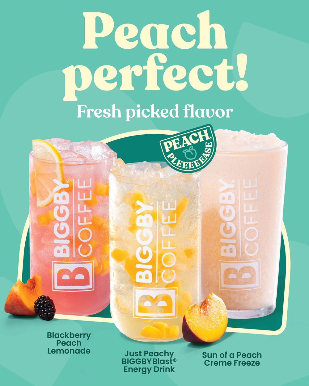BIGGBY COFFEE is Bringing the Summer Fun with Toasted Campfire Flavors, Refreshing Peach Sips and Fun for the Whole Family