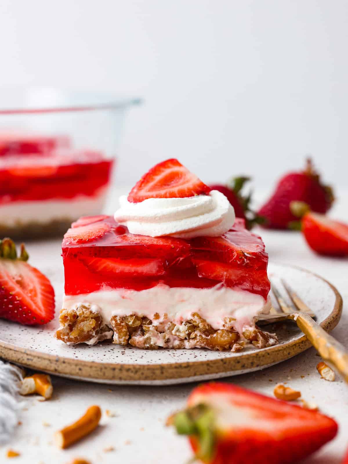 Strawberry Cinnamon Rolls with Lemon Lotion Cheese Glaze