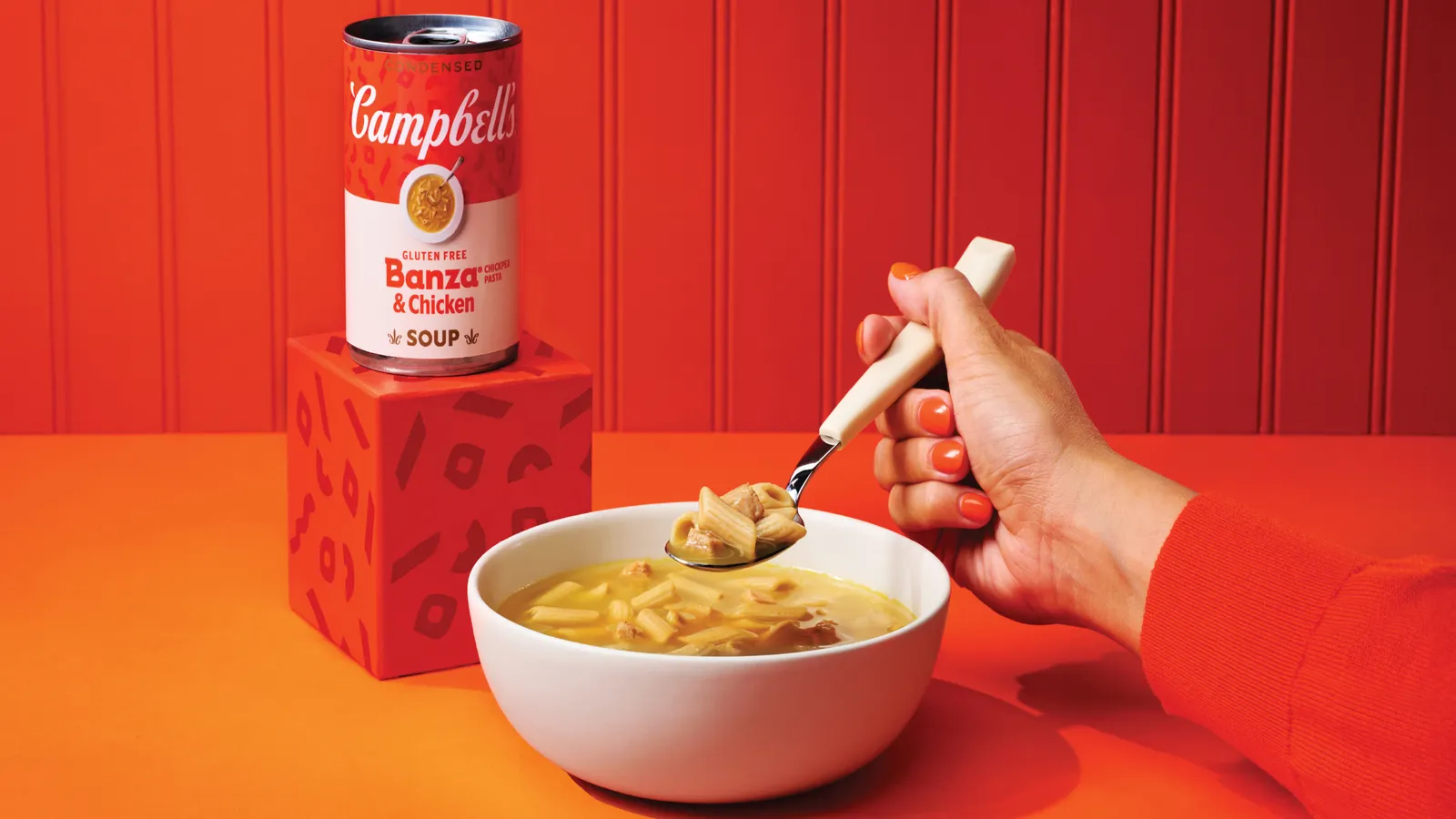 Campbell’s launches gluten-free chicken noodle soup in partnership with Banza