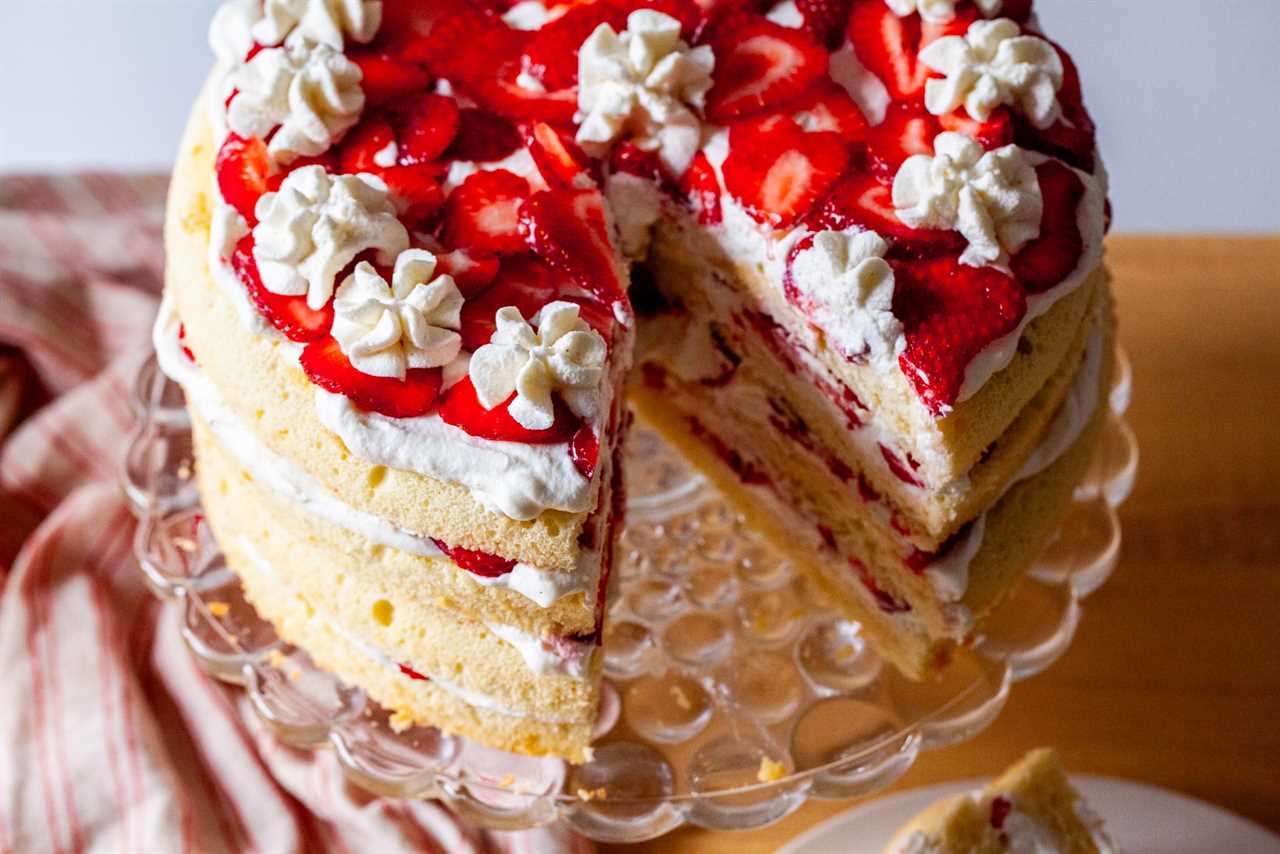 strawberry chiffon shortcake, improved