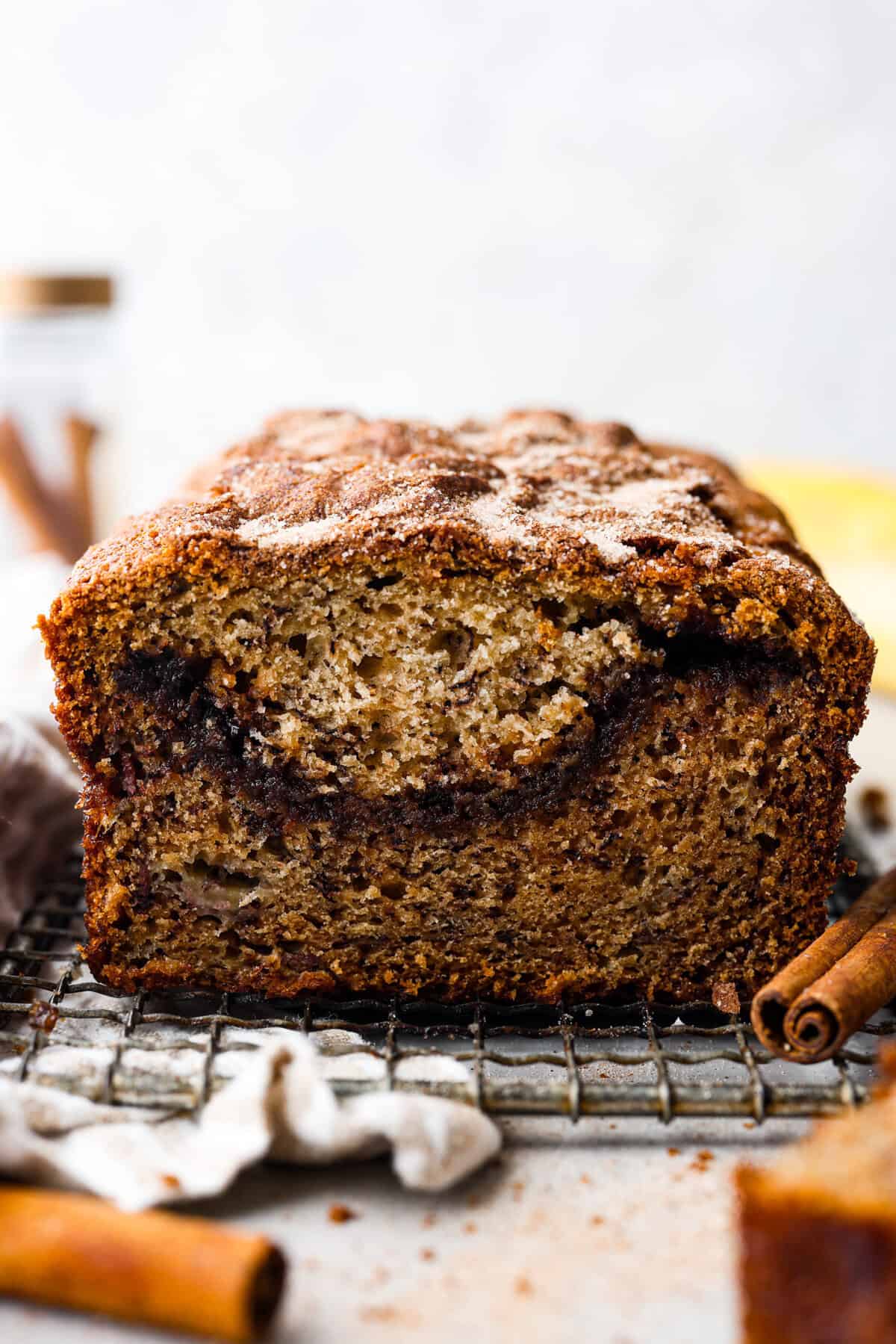 5 Ingredient Blueberry Bread