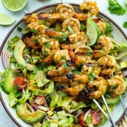 Grilled Shrimp Salad