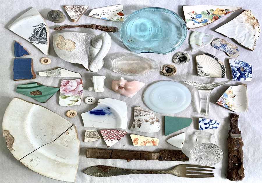 Found Underground: Artifacts Discovered at 1750 Residence