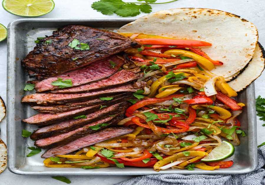 Grilled Steak Fajitas
