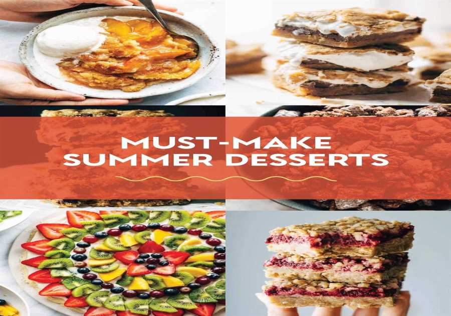 22 Must-Make Summertime Dessert Recipes